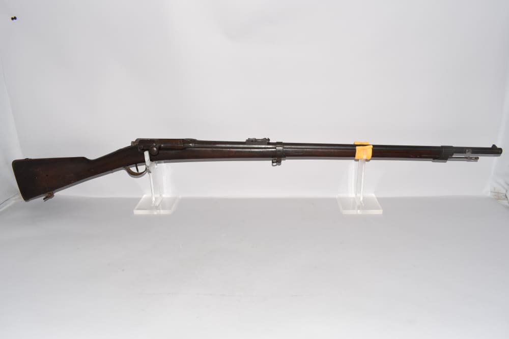 Interesting French Chassepot British Kynoch 43 Cal 11mm Mauser Conversion-img-0