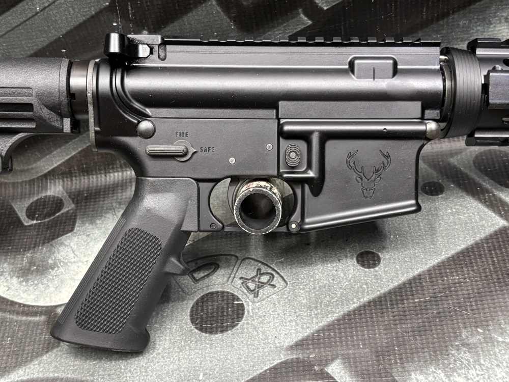 Left Hand Colt M4 SOCOM retro clone 16" 5.56 rifle Quad Stag-15 -img-3