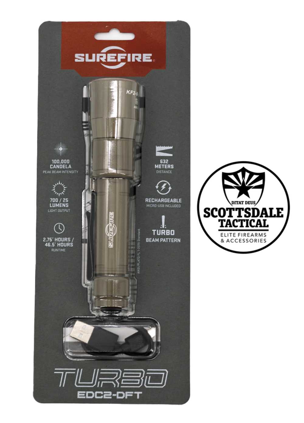 Surefire Everyday Carry Light 700 Lumens-img-0