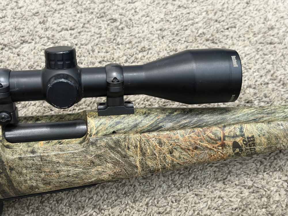 Remington model seven predator 22-250 rem 20” brl camo fluted nice-img-2
