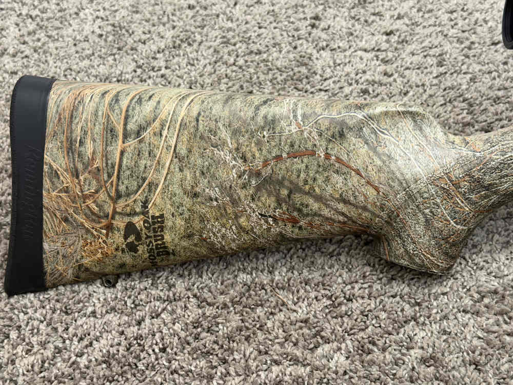 Remington model seven predator 22-250 rem 20” brl camo fluted nice-img-1