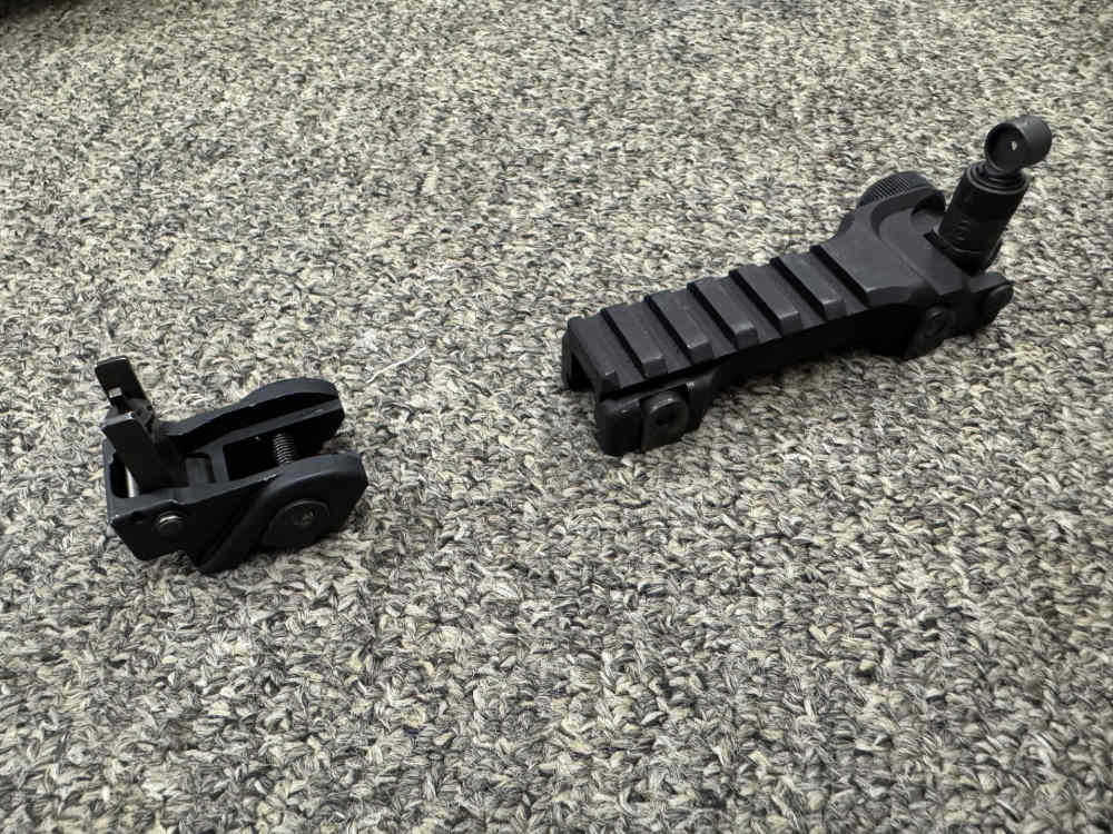 Extreme Rare KAC HK G36 BUIS Sights Set -img-0