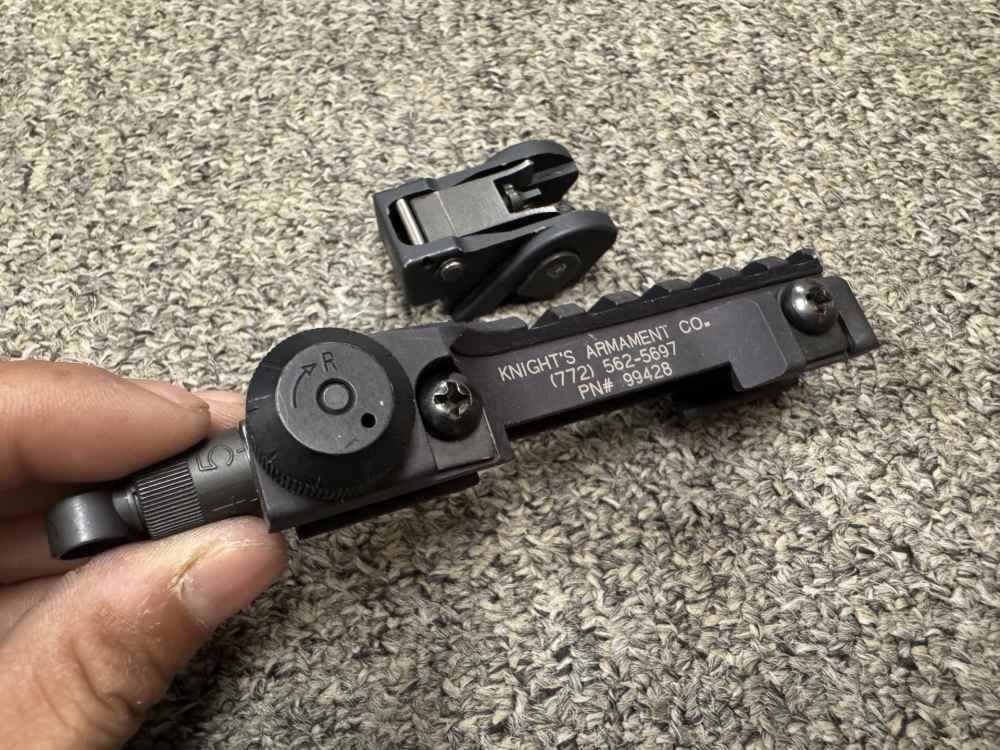 Extreme Rare KAC HK G36 BUIS Sights Set -img-3