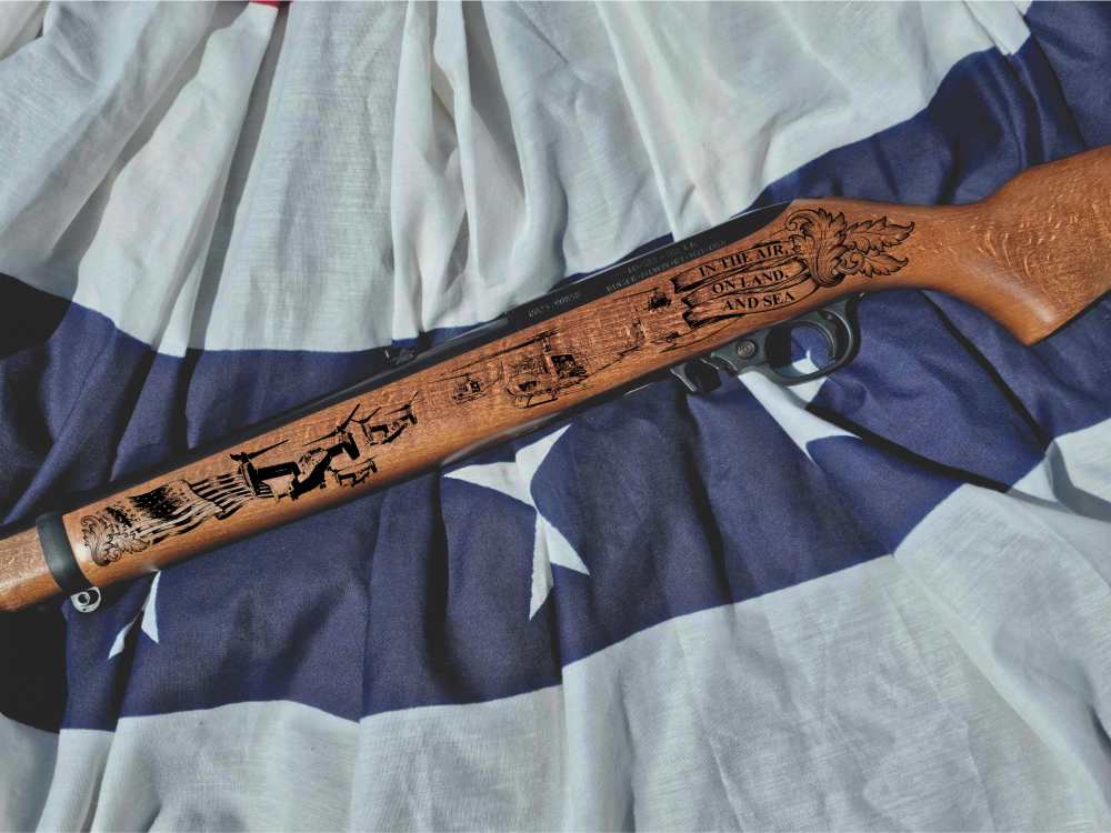 United States Marine Corps 250th Anniversary Engraved Ruger 10/22-img-3