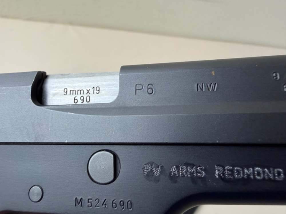 Sig Sauer 225/P6 9mm Para 3.75" Blued-img-21
