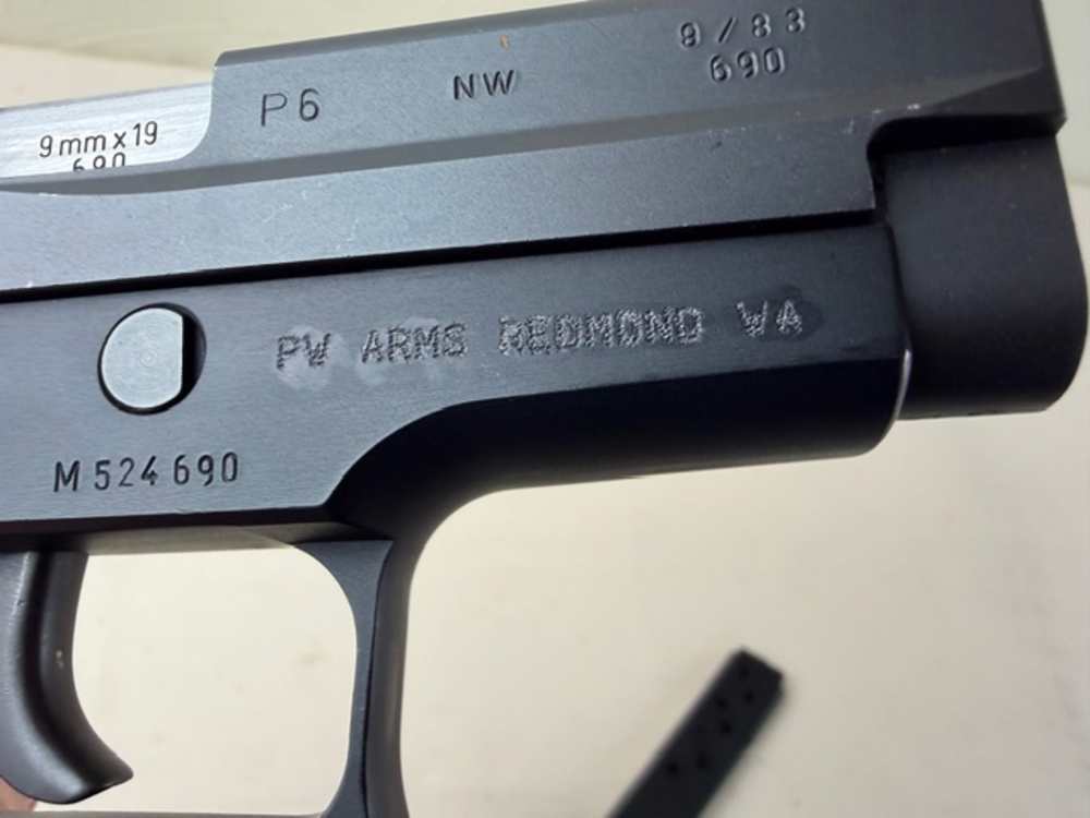 Sig Sauer 225/P6 9mm Para 3.75" Blued-img-19