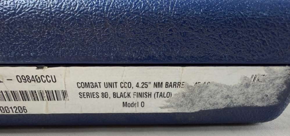 Colt 1911 Combat Unit Commander 45 ACP 4.25" W/Box-img-11