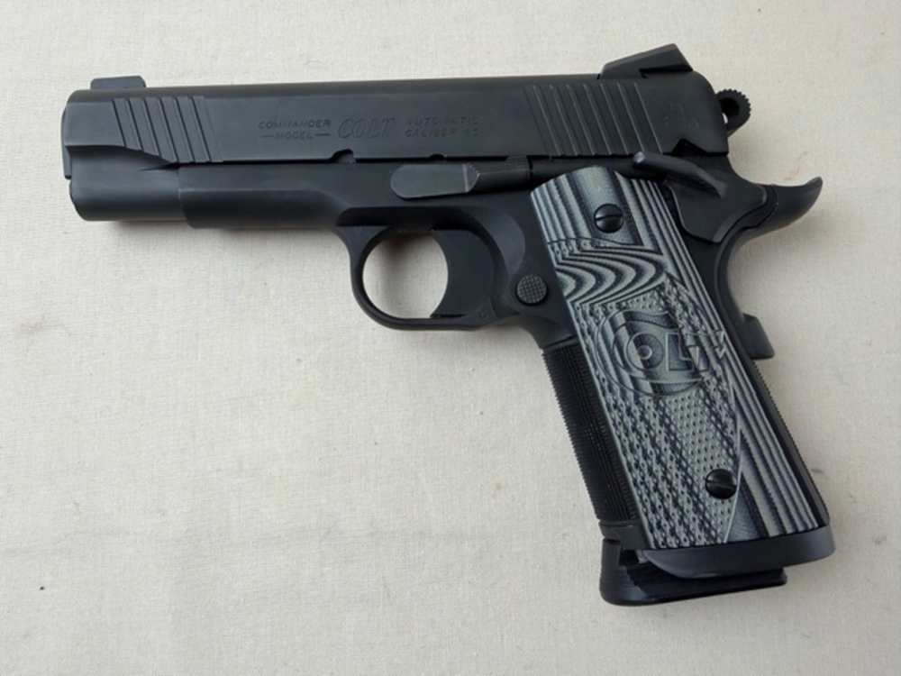 Colt 1911 Combat Unit Commander 45 ACP 4.25" W/Box-img-10