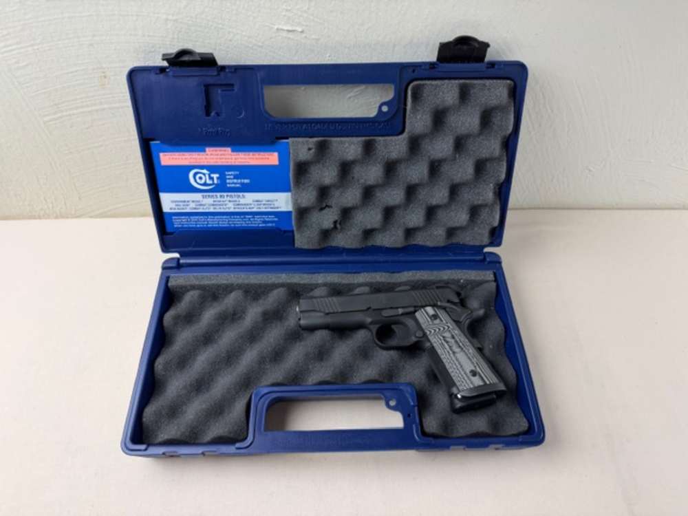 Colt 1911 Combat Unit Commander 45 ACP 4.25" W/Box-img-12