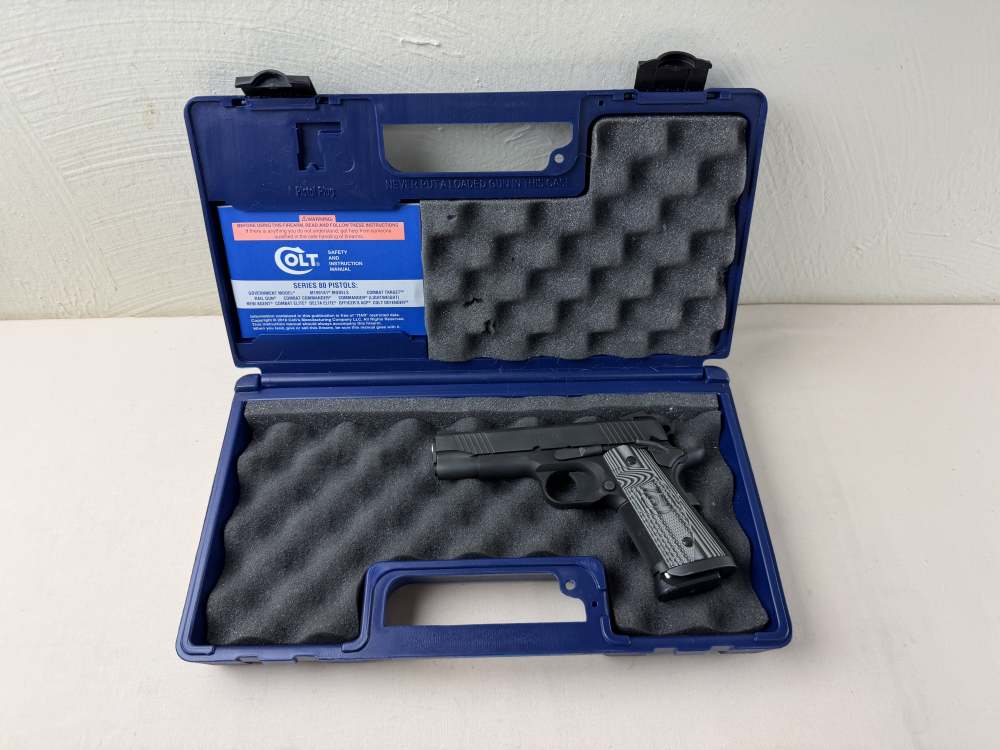 Colt 1911 Combat Unit Commander 45 ACP 4.25" W/Box-img-0