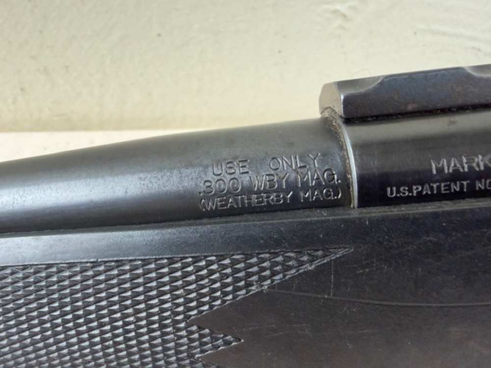 Weatherby Mark V 300 Wby Mag 24" Blued-img-53