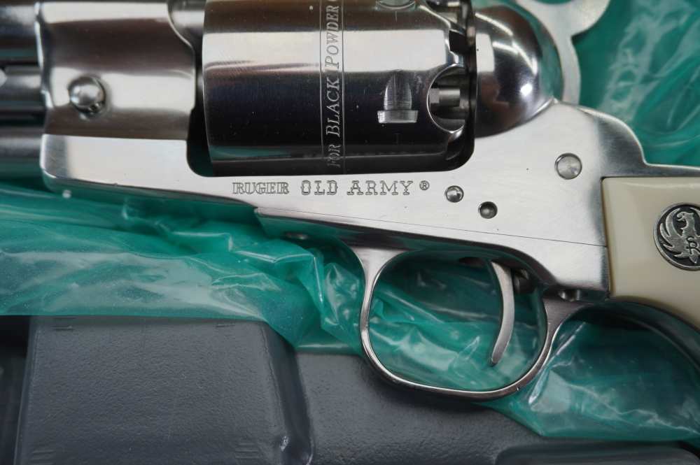 Ruger Old Army SHERIFFS MODEL 5.5 gloss stainless LIKE NEW IN BOX KBP-5F-1-img-6