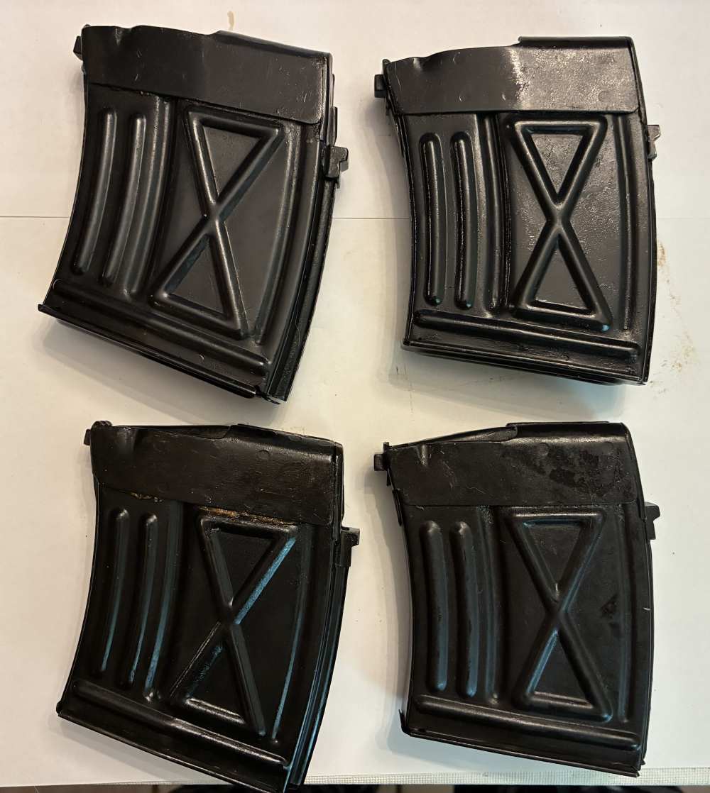 4x Romanian PSL FPK 10rd magazines 7.62x54r + Pouch-img-3