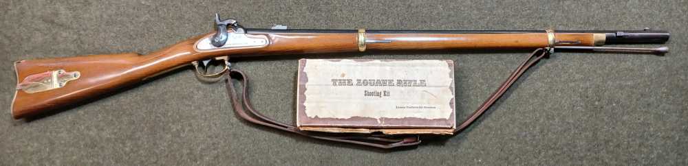 1974 Antonio Zoli-Lyman Zouave Rifle–.58 Cal Blackpowder-33”-Plus Extras-img-0