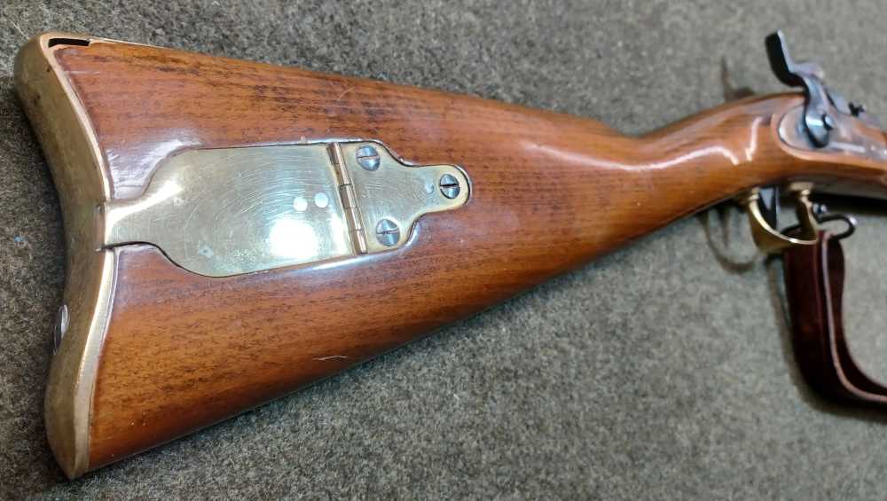 1974 Antonio Zoli-Lyman Zouave Rifle–.58 Cal Blackpowder-33”-Plus Extras-img-8