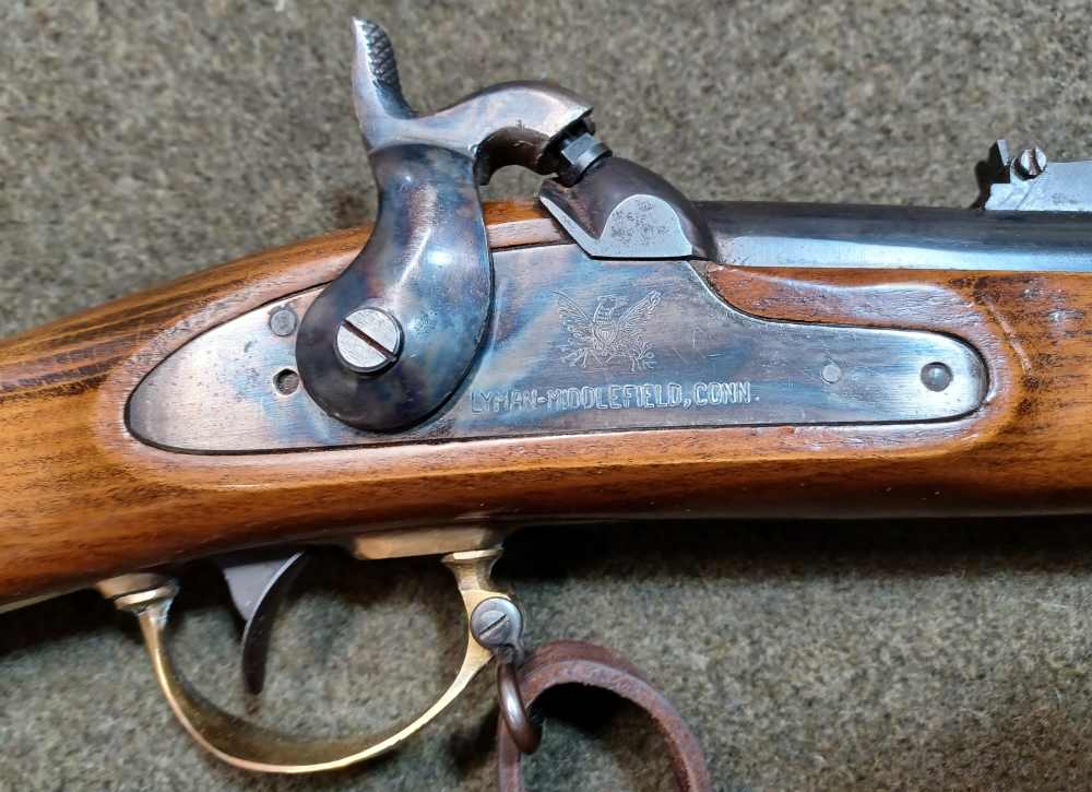 1974 Antonio Zoli-Lyman Zouave Rifle–.58 Cal Blackpowder-33”-Plus Extras-img-1