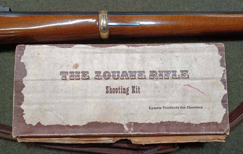 1974 Antonio Zoli-Lyman Zouave Rifle–.58 Cal Blackpowder-33”-Plus Extras-img-2