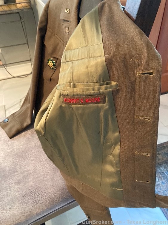 Colt M1903 32 WW2 General Holster Belt Rig and WW1 Colt M1911 45 Provenance-img-19