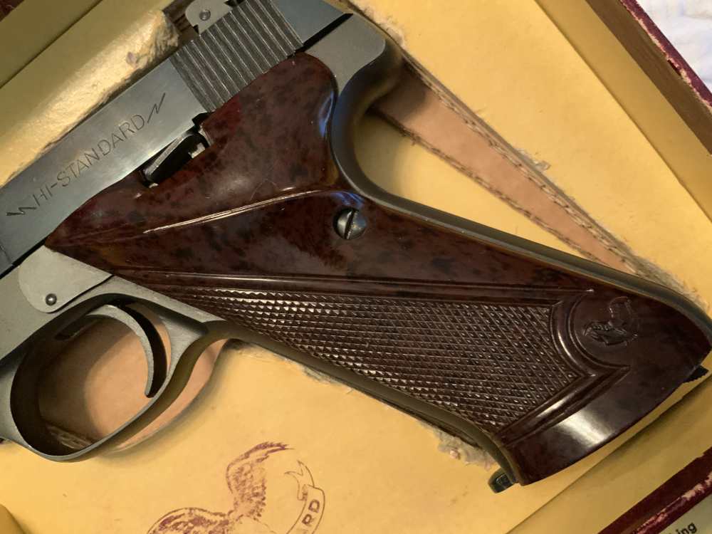 High Hi Standard *SUPERMATIC* Model S-101 .22 LR Pistol Mint-NIB 1955 98%+-img-10