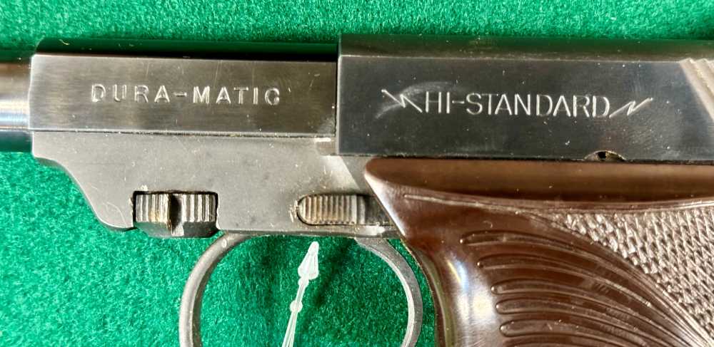 High Standard Dura-Matic M-101 .22LR Pistol. 6.75", 1 Mag & Holster-img-3