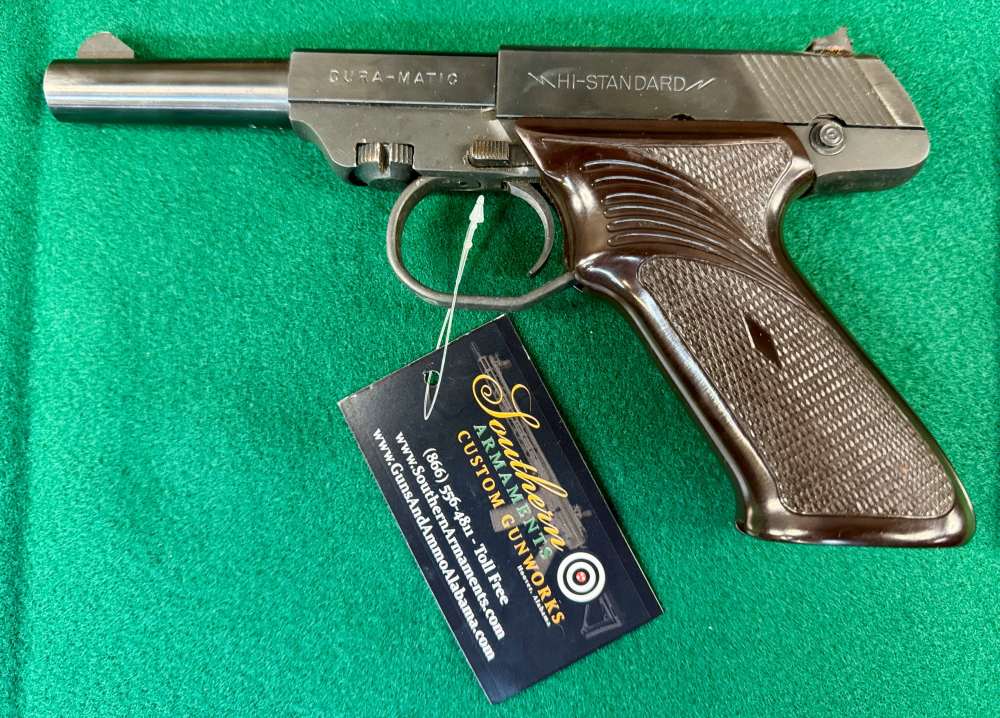 High Standard Dura-Matic M-101 .22LR Pistol. 6.75", 1 Mag & Holster-img-2