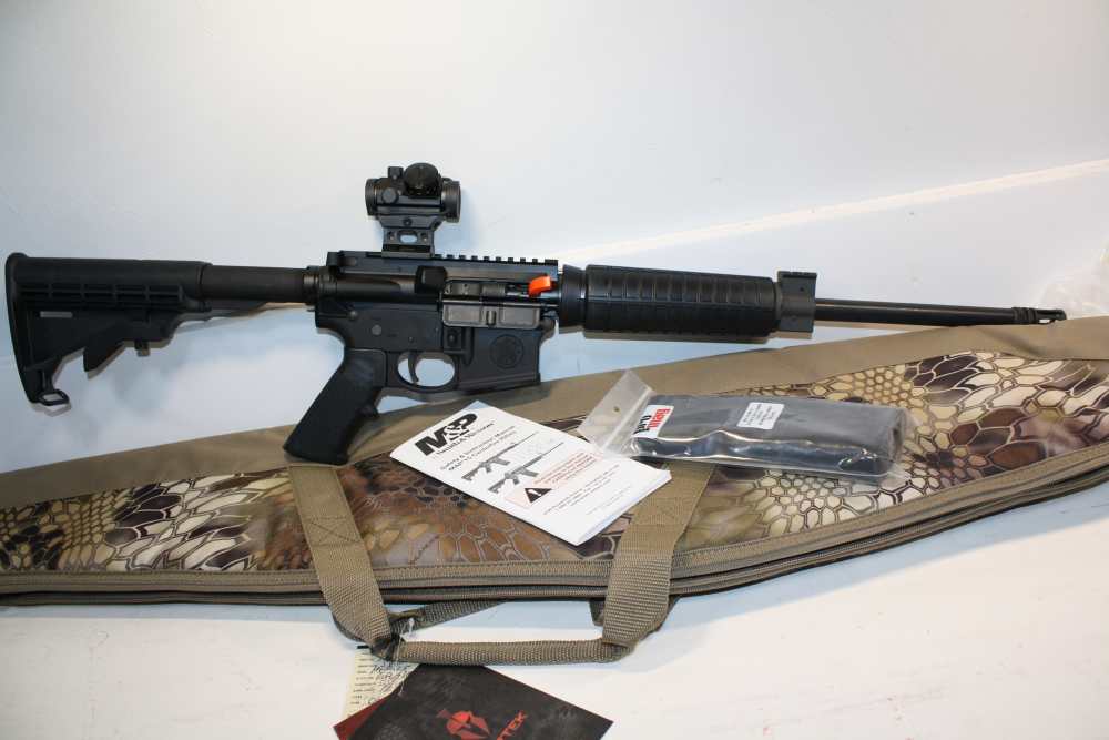 Smith & Wesson M&P 15 rifle in 5.56mm, dot sight , NEW-img-1
