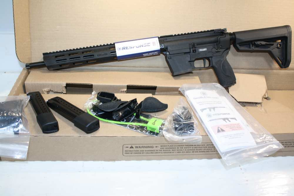 Smith & Wesson Response semi-auto rifle in 9mm, NIB-img-0
