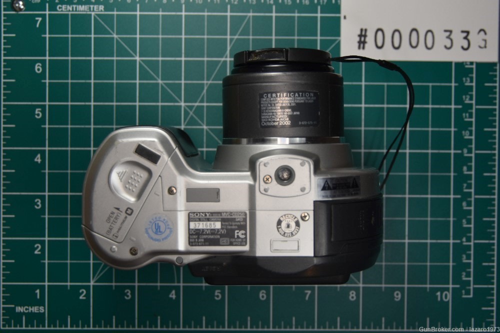 Sony Mavica model MVC-CD250 CD camera used, Item #000033G#-img-6