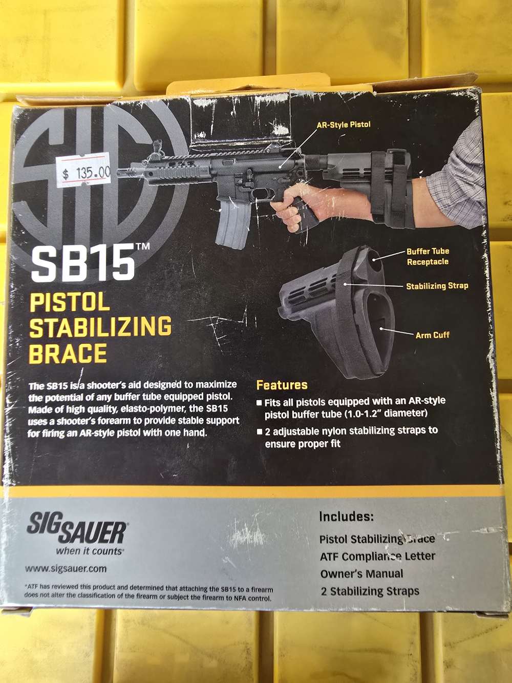 SIG SAUER SB15 Arm Brace FDE-img-1