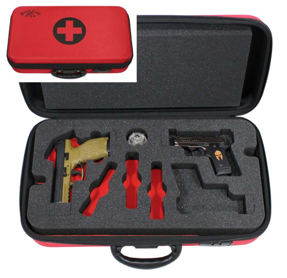 Peak Case Covert Compact Five Pistol Range Case-img-0