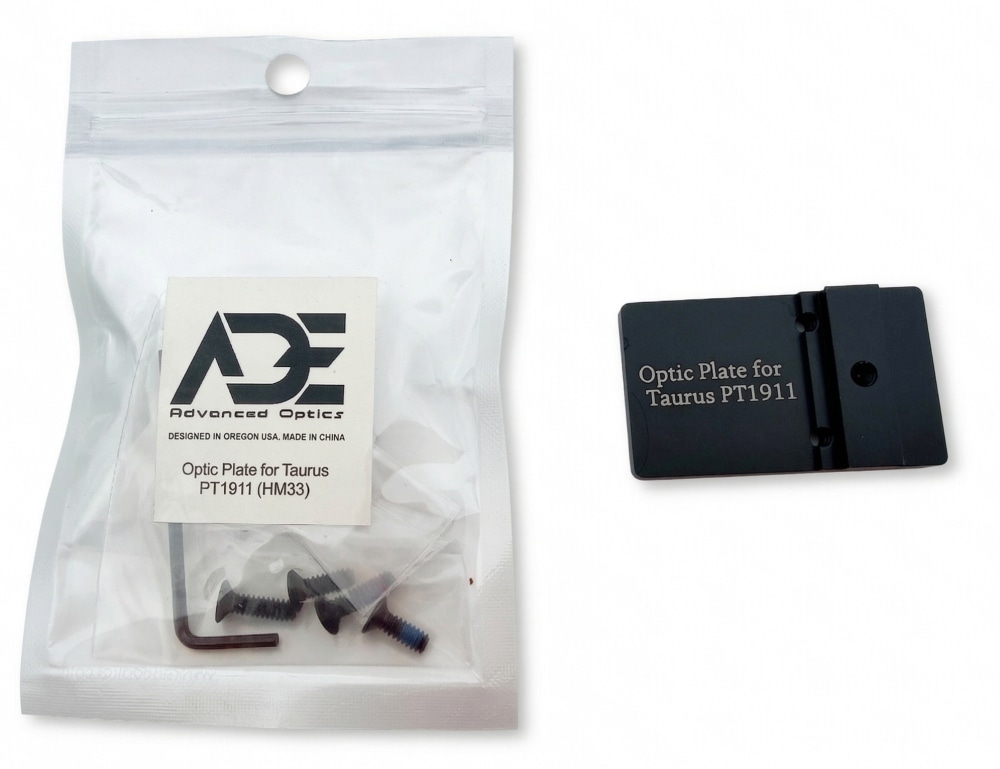  Taurus 1911 Pistol Optic Mount Plate for Trijicon RMR footprint Red Dot   -img-1