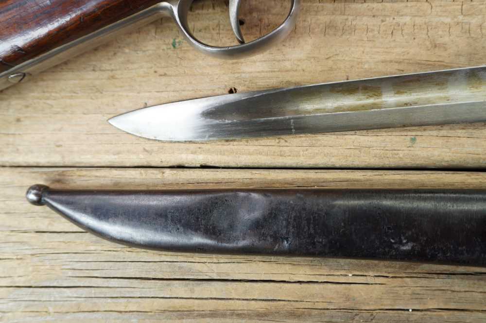 Austrian Werndl HIGH CONDITION antique unit mk'd w/ Bayonet 1867 1877 67/77-img-24