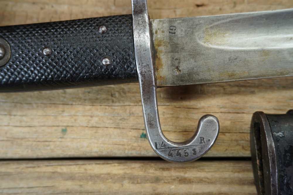 Austrian Werndl HIGH CONDITION antique unit mk'd w/ Bayonet 1867 1877 67/77-img-11