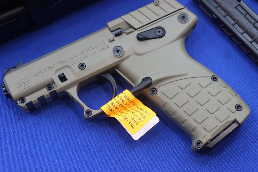 Keltec Model P17 Compact Pistol 22LR 3-MAGS 16RD Threaded Semi Auto FDE TAN-img-2