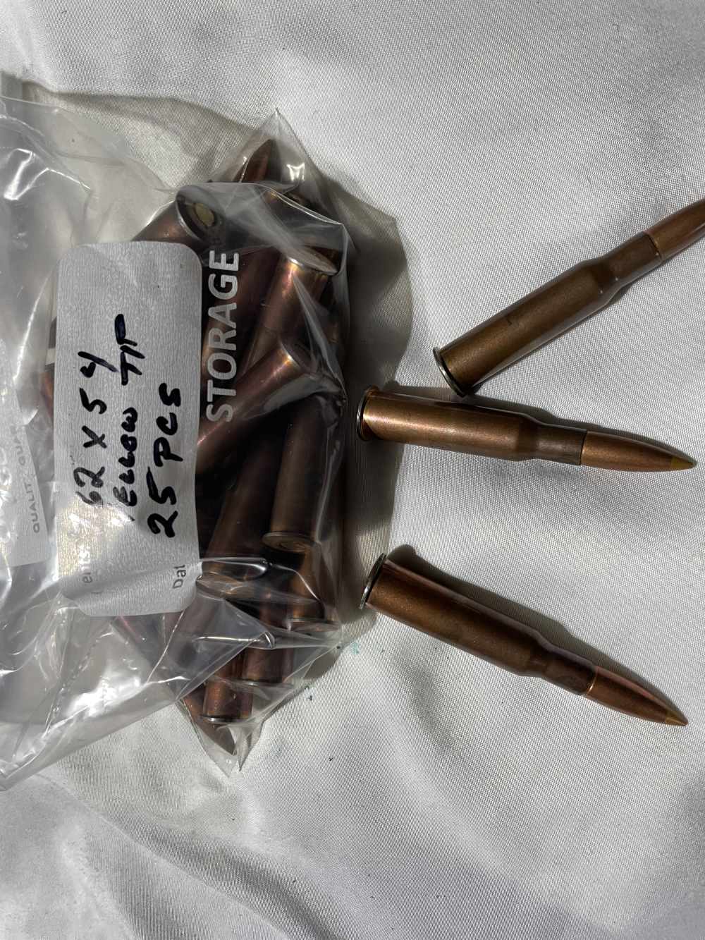 7.62x54 Yellow Tip  Russian 25/bag-img-0