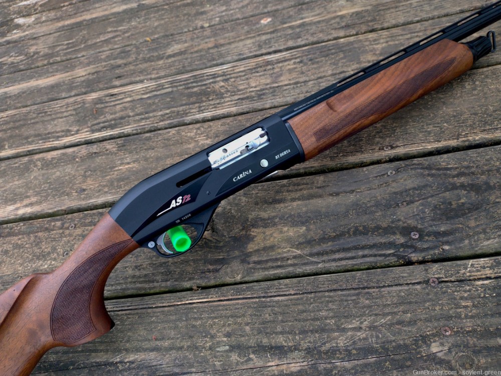 Carina AS12 AUTO Shotgun 28" Vented Rib (NIB) 3", Walnut, Chokes, (WE SHIP)-img-3