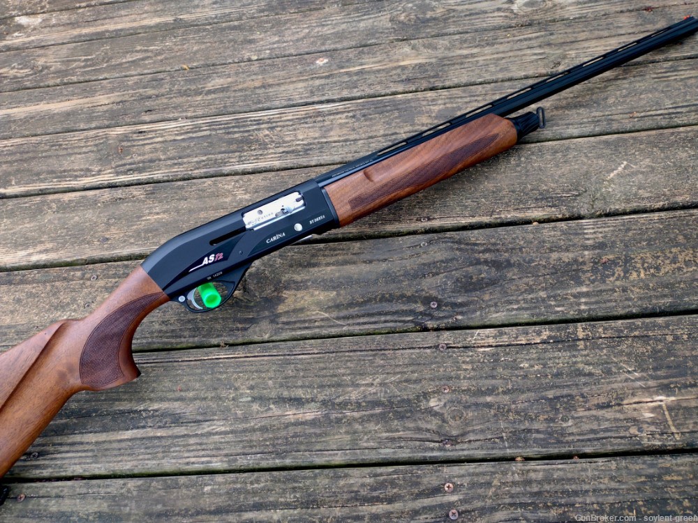 Carina AS12 AUTO Shotgun 28" Vented Rib (NIB) 3", Walnut, Chokes, (WE SHIP)-img-1