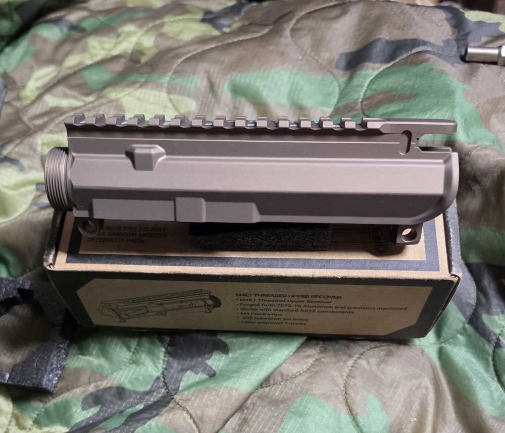 Aero Precision M4E1 Threaded Assembled Upper Receiver - Kodiak Brown - Rare-img-1