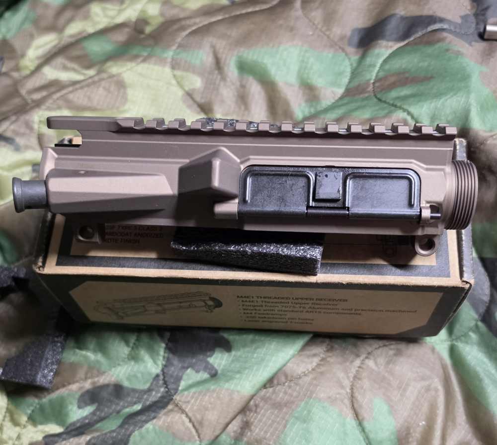 Aero Precision M4E1 Threaded Assembled Upper Receiver - Kodiak Brown - Rare-img-0