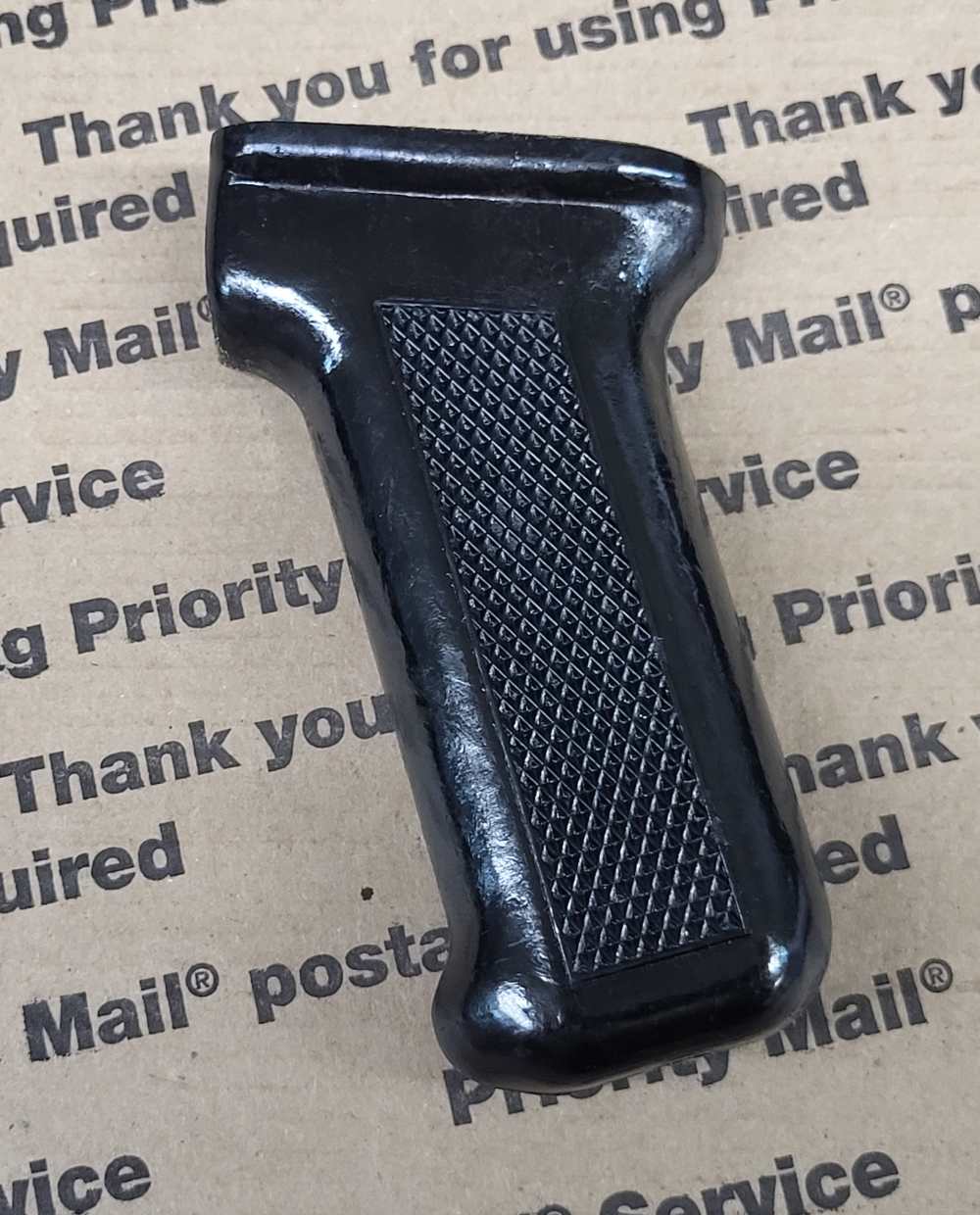 RARE BLACK Romanian AK-47 AKM Bakelite Grip-img-1