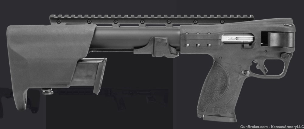 Smith & Wesson M&P FPC  10mm 16.25" Barrel 3-15rd mags SKU: 14167-img-6