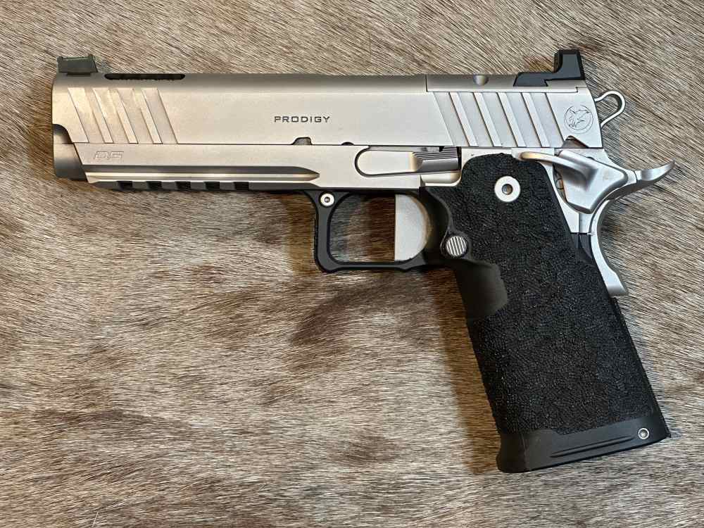 NIGHTHAWK CUSTOM SHOP SPRINGFIELD GOV'T 1911 DS PRODIGY AOS 9MM HI CAP-img-7