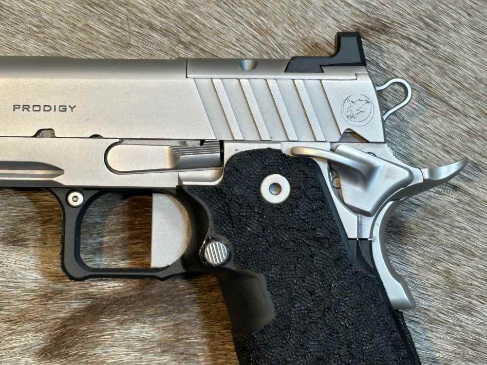 NIGHTHAWK CUSTOM SHOP SPRINGFIELD GOV'T 1911 DS PRODIGY AOS 9MM HI CAP-img-9