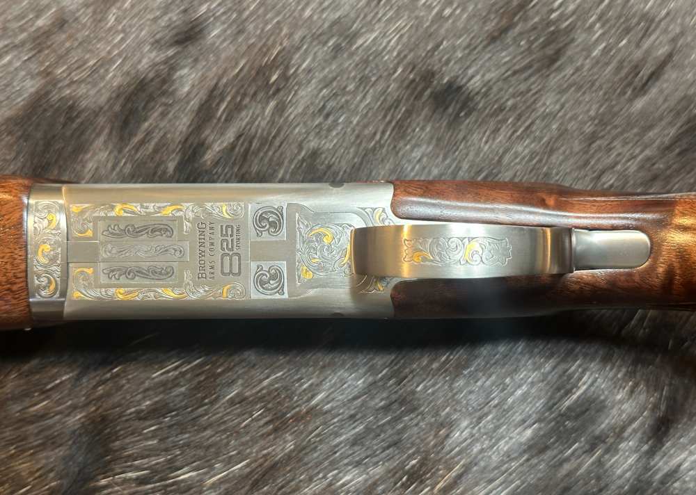 BROWNING CITORI 825 GOLDEN CLAYS SPORTING 12GA 32" ENGRAVED, GOOD WOOD-img-20