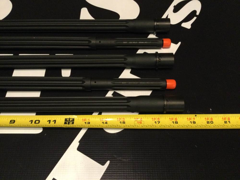 Shilen Stainless Match 223 / 5.56 18” fluted barrel 1-7 twist  -img-2