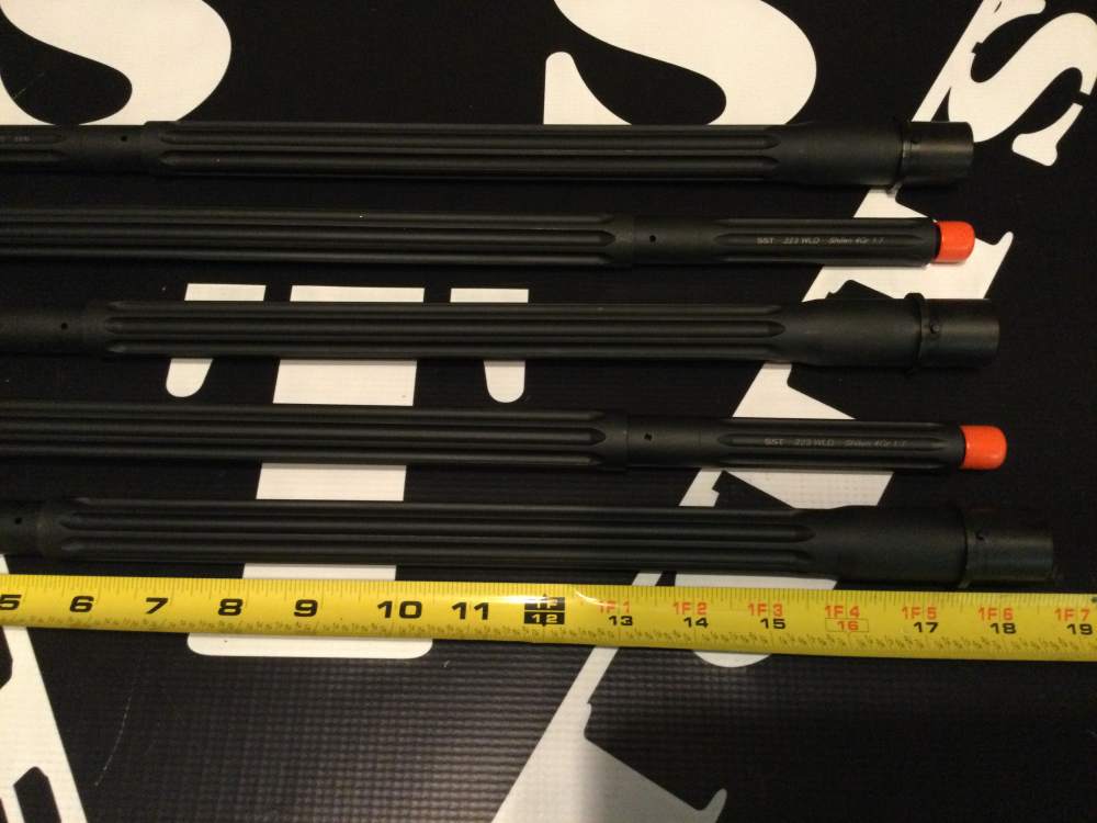 Shilen Stainless Match 223 / 5.56 18” fluted barrel 1-7 twist  -img-4
