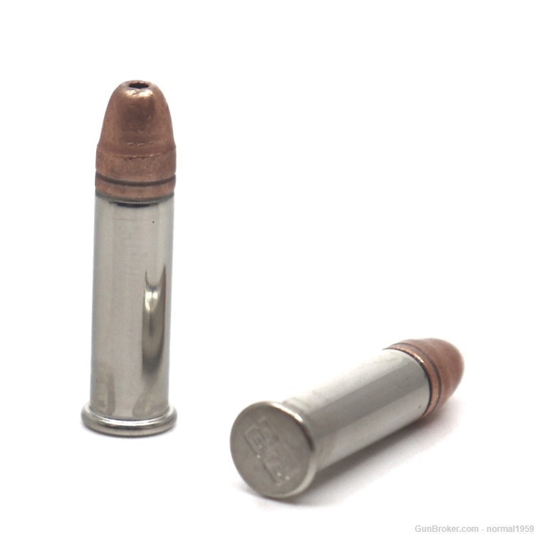 CCI Stangers 22 Long Rifle Ammo 32 Grain Copper Plated Hollow Point 500 -img-1