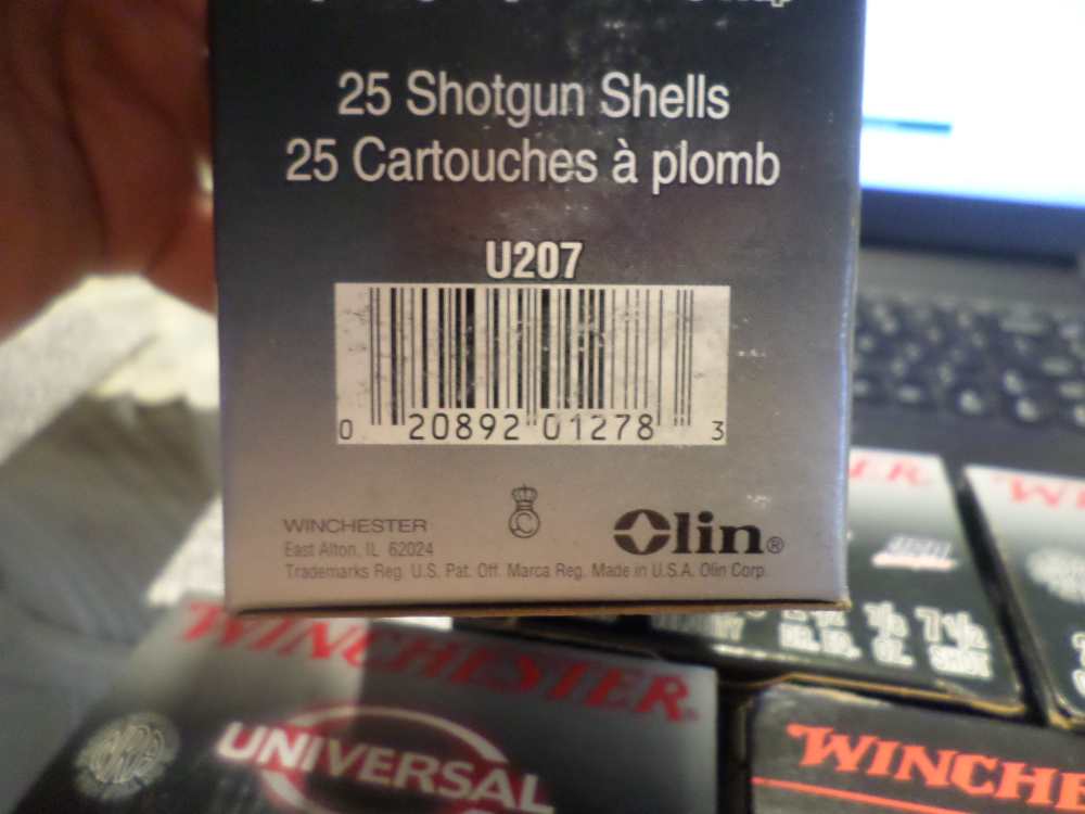 Winchester Universal 20 GA 2-3/4 inch 7-1/2 Shot 7/8 Oz 125 Shells-img-4