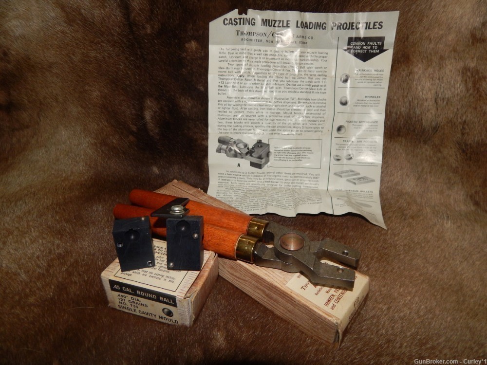 Thompson Center .45 mold and handles-img-9