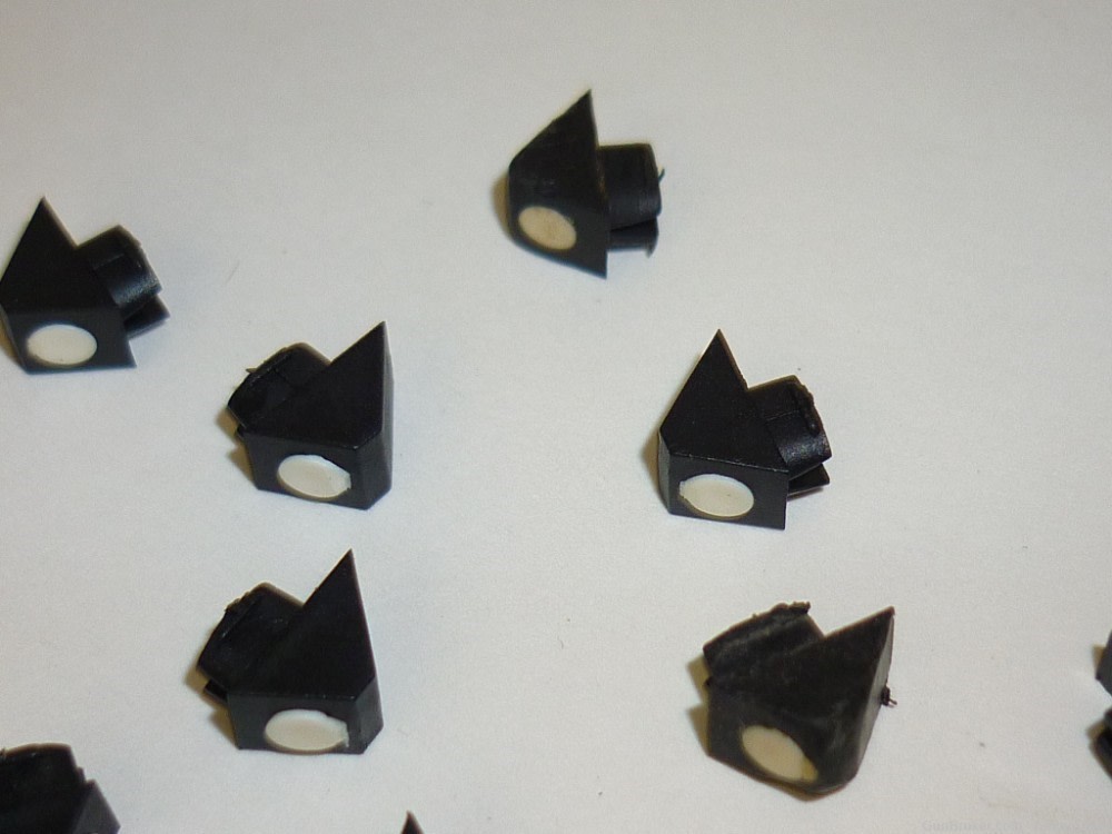 1ct - PINNED FRONT SIGHT - Glock Gen 1 OEM 1980s Generation One Staked On -img-1